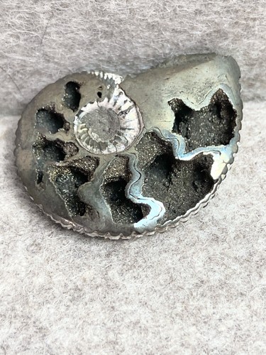 Pyritized metallic polished - pyritized,